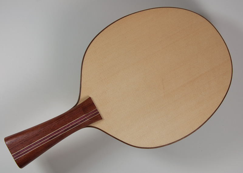 Blade: Alaskan Yellow Cedar<p><br />Handle: Bubinga and Purpleheart