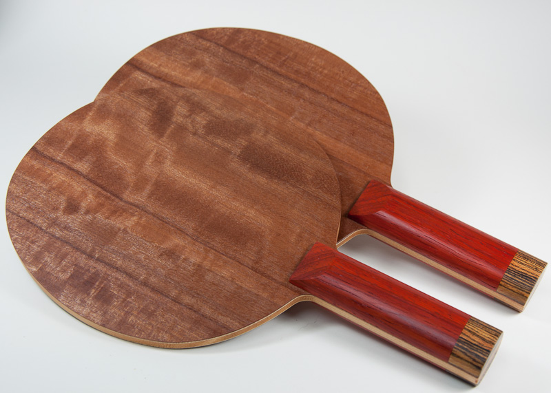 Blade: Tasmanian Blackwood<p><br />Handle: Padauk and Bocote