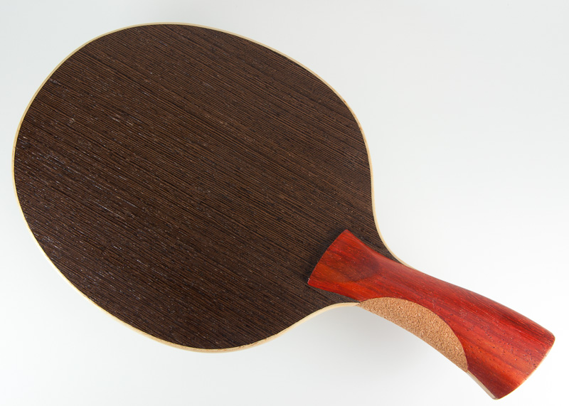 Blade: Wenge<p><br />Handle: Padauk and Cork