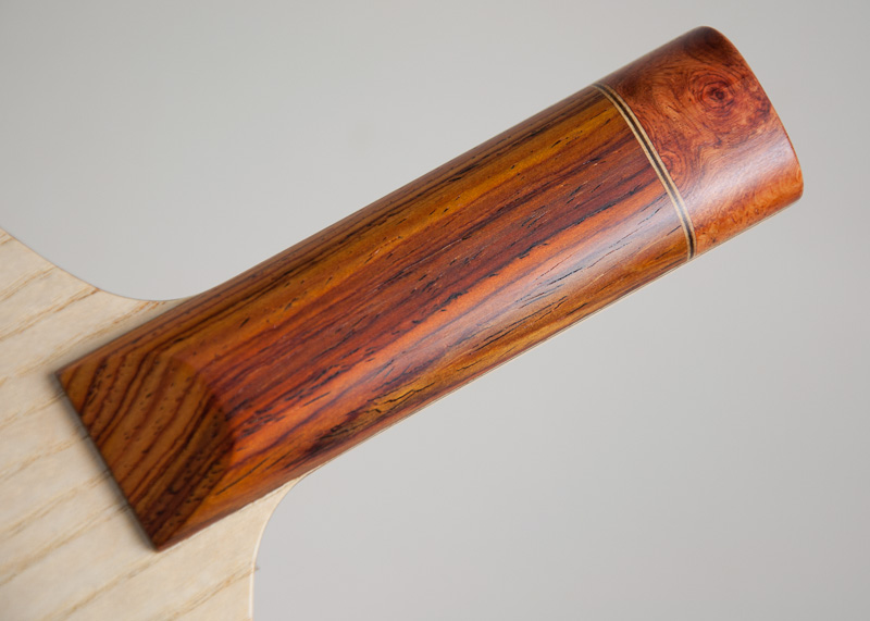 Blade: White Ash<p><br />Handle: Cocobolo and Amboyna Burl