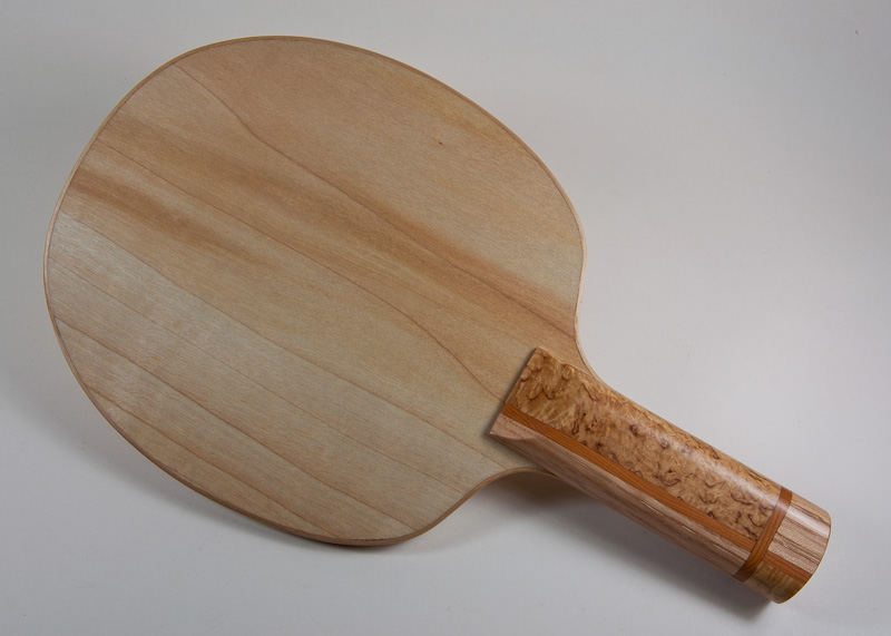 Blade: Willow<p><br />Handle: Masur Birch, White Oak, and Pacific Yew