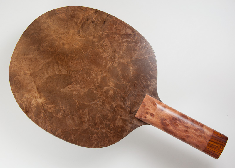 Blade: Walnut Burl<p><br />Handle: Redwood Burl and Cocobolo